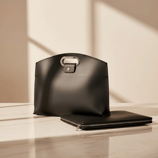 Waterproof Laptop Tote – 2-Piece Set (14–16")