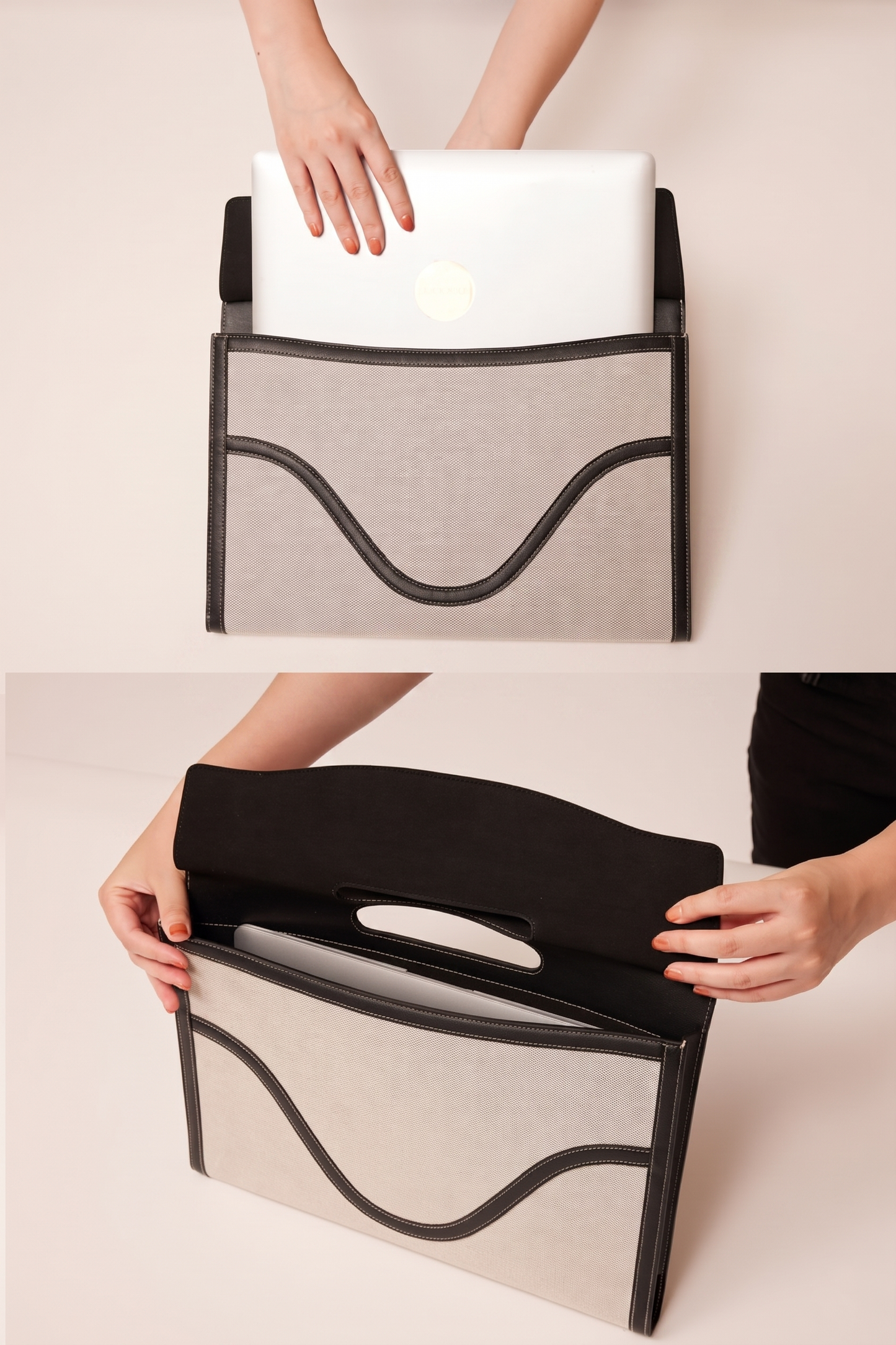 Captain Sleeve Suite Plus – Black & White