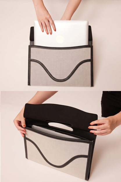 Captain Sleeve Suite Plus – Black & White