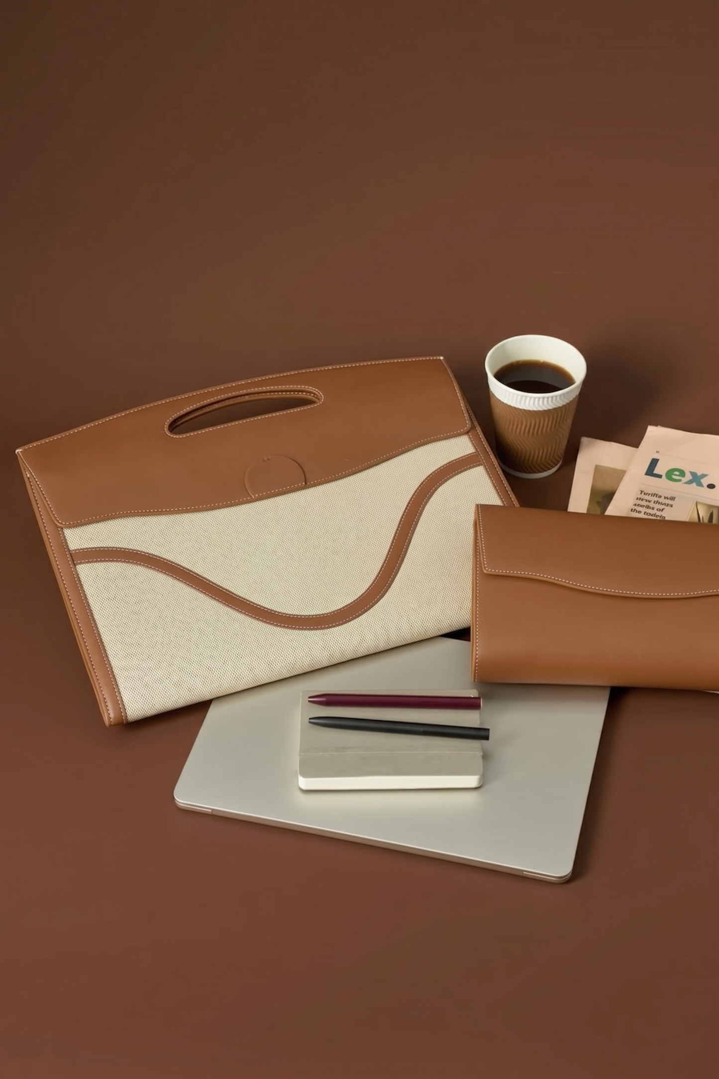 Captain Sleeve Suite Plus – Brown
